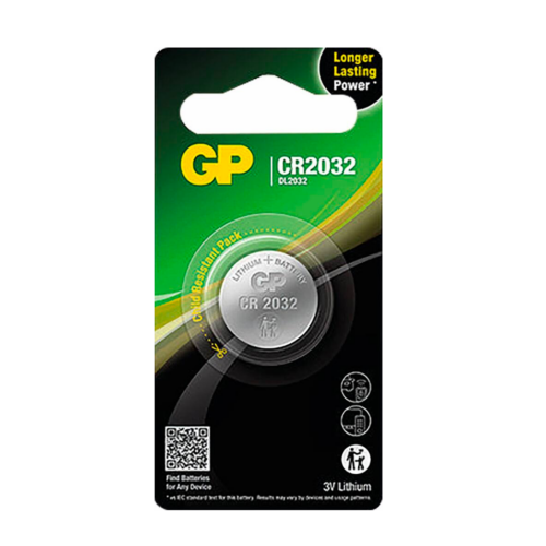 Pile bouton CR2032 lithium 3V